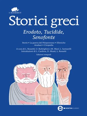 cover image of Storici greci